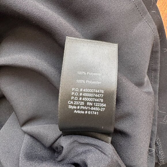 ✨ Babaton/Aritzia | Black Wrap Dress | Size 6 ✨ - Picture 5 of 9